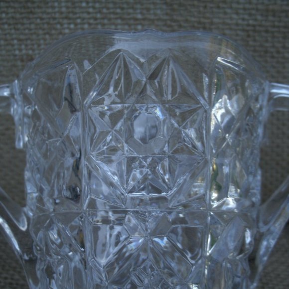 Vintage Fostoria Glass Crystal Sugar & Creamer Set - Picture 13 of 16